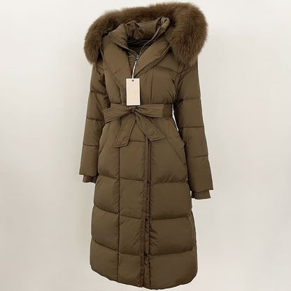 Amelia | Fur Puffer Coat