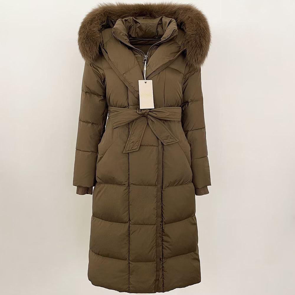 Amelia | Fur Puffer Coat